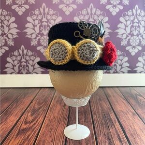 Crochet Steampunk Top Hat
